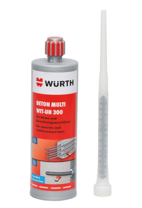 Würth - chemická injekční malta do betonu Multi Wit-UH 300