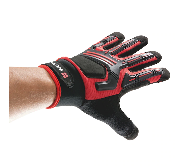 Würth ochranné rukavice PRO (profesionál) pro mechaniky, velikost 8, s integrovaným magnetem v zadní části ruky