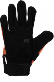 Lesácké rukavice SIP 2XA2, oranžová/černá, vel.11 (2XL)
