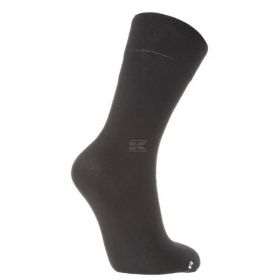 Černé ponožky s bambusovým vláknem vel. 39-42, antibakteriální a prodyšné, ideální pro outdoorové aktivity