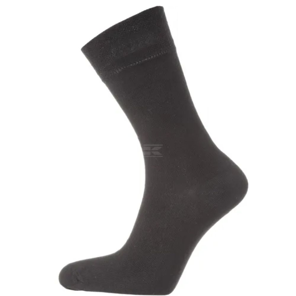 Černé ponožky s bambusovým vláknem vel. 35-38, antibakteriální a prodyšné, ideální pro outdoorové aktivity